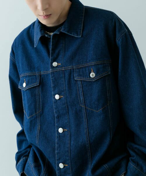 URBAN RESEARCH ITEMS / アーバンリサーチ アイテムズ Gジャン・デニムジャケット | Denim Trucker Jacket | 詳細7