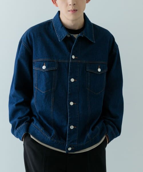 URBAN RESEARCH ITEMS / アーバンリサーチ アイテムズ Gジャン・デニムジャケット | Denim Trucker Jacket | 詳細8