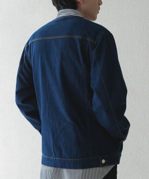 URBAN RESEARCH ITEMS / アーバンリサーチ アイテムズ Gジャン・デニムジャケット | Denim No Collar Jacket | 詳細4