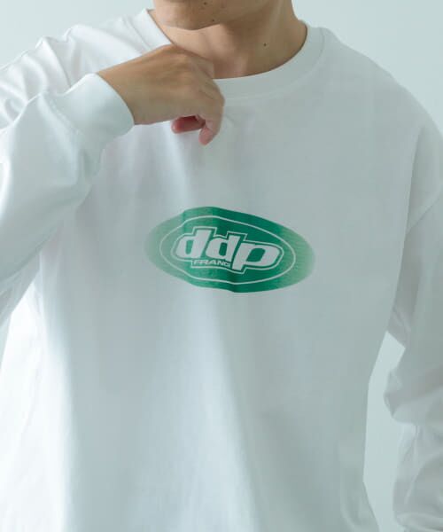 URBAN RESEARCH ITEMS / アーバンリサーチ アイテムズ Tシャツ | ddp　Foil Print Long Sleeve T-shirts | 詳細1