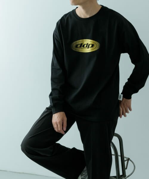 URBAN RESEARCH ITEMS / アーバンリサーチ アイテムズ Tシャツ | ddp　Foil Print Long Sleeve T-shirts | 詳細5