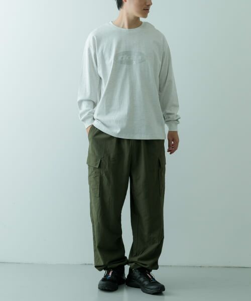 URBAN RESEARCH ITEMS / アーバンリサーチ アイテムズ Tシャツ | ddp　Foil Print Long Sleeve T-shirts | 詳細9