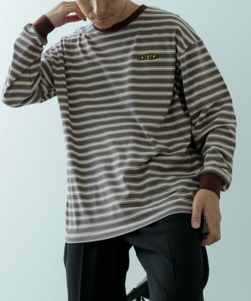 URBAN RESEARCH ITEMS / アーバンリサーチ アイテムズ Tシャツ | ddp　Retro Border Ringer Long-Sleeve T-shirts | 詳細11