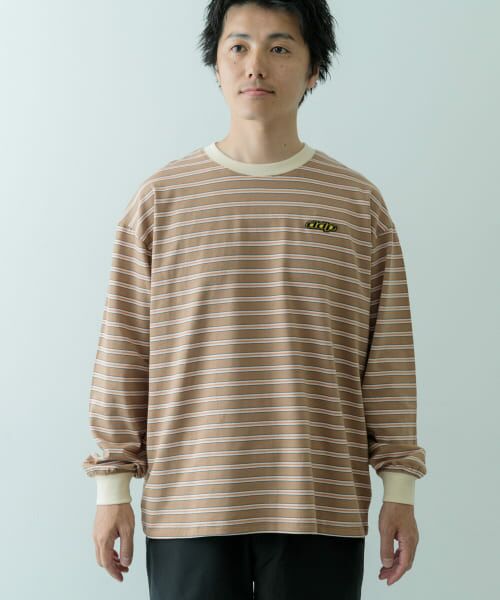 URBAN RESEARCH ITEMS / アーバンリサーチ アイテムズ Tシャツ | ddp　Retro Border Ringer Long-Sleeve T-shirts | 詳細13