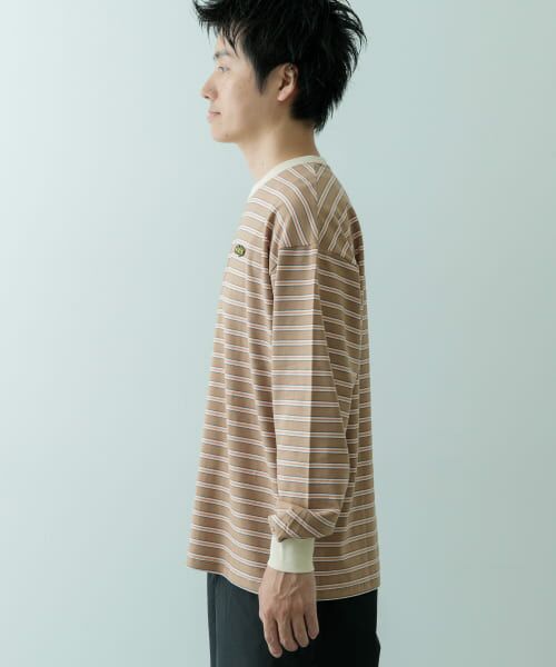 URBAN RESEARCH ITEMS / アーバンリサーチ アイテムズ Tシャツ | ddp　Retro Border Ringer Long-Sleeve T-shirts | 詳細14