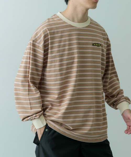 URBAN RESEARCH ITEMS / アーバンリサーチ アイテムズ Tシャツ | ddp　Retro Border Ringer Long-Sleeve T-shirts | 詳細5