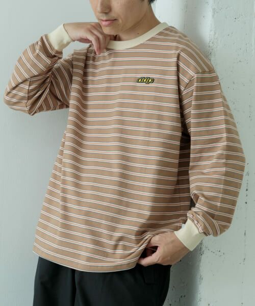 URBAN RESEARCH ITEMS / アーバンリサーチ アイテムズ Tシャツ | ddp　Retro Border Ringer Long-Sleeve T-shirts | 詳細7