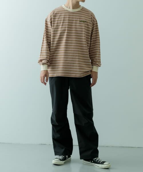 URBAN RESEARCH ITEMS / アーバンリサーチ アイテムズ Tシャツ | ddp　Retro Border Ringer Long-Sleeve T-shirts | 詳細8