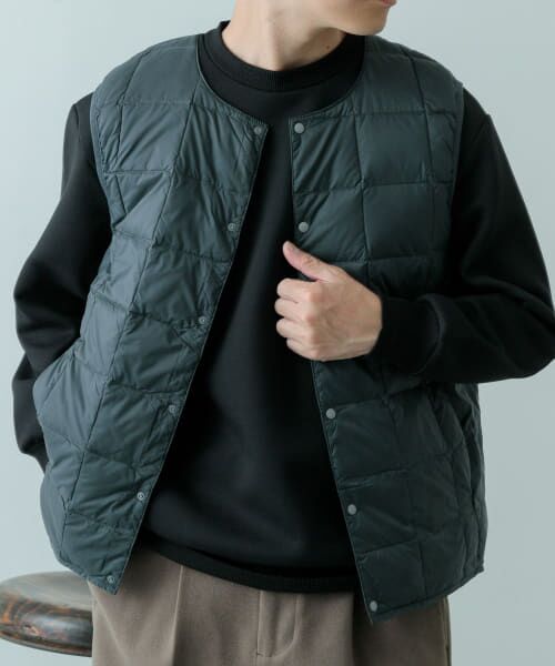 URBAN RESEARCH ITEMS / アーバンリサーチ アイテムズ ダウンジャケット・ベスト | TAION　Crew Neck Button Down Vest | 詳細11