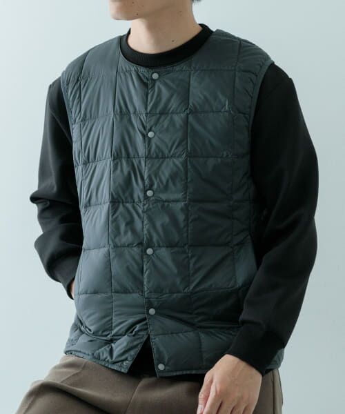 URBAN RESEARCH ITEMS / アーバンリサーチ アイテムズ ダウンジャケット・ベスト | TAION　Crew Neck Button Down Vest | 詳細12