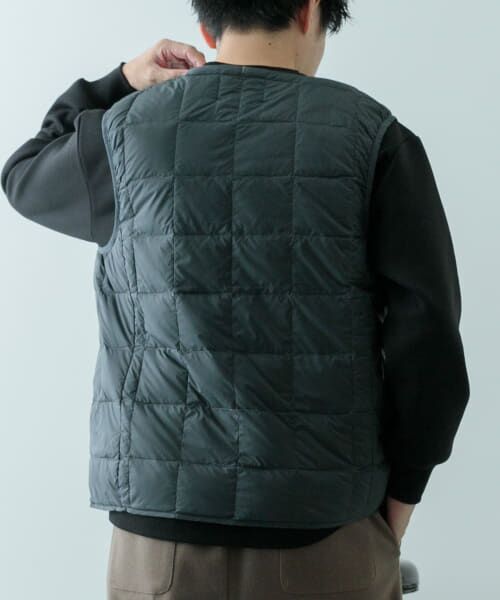 URBAN RESEARCH ITEMS / アーバンリサーチ アイテムズ ダウンジャケット・ベスト | TAION　Crew Neck Button Down Vest | 詳細13