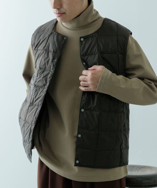 URBAN RESEARCH ITEMS / アーバンリサーチ アイテムズ ダウンジャケット・ベスト | TAION　Crew Neck Button Down Vest | 詳細16