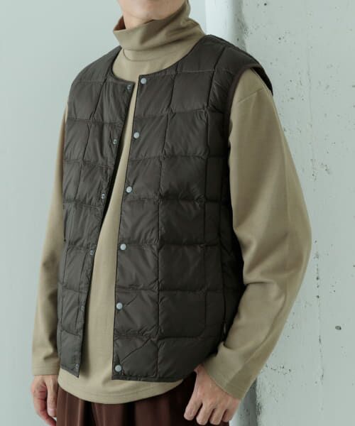 URBAN RESEARCH ITEMS / アーバンリサーチ アイテムズ ダウンジャケット・ベスト | TAION　Crew Neck Button Down Vest | 詳細17