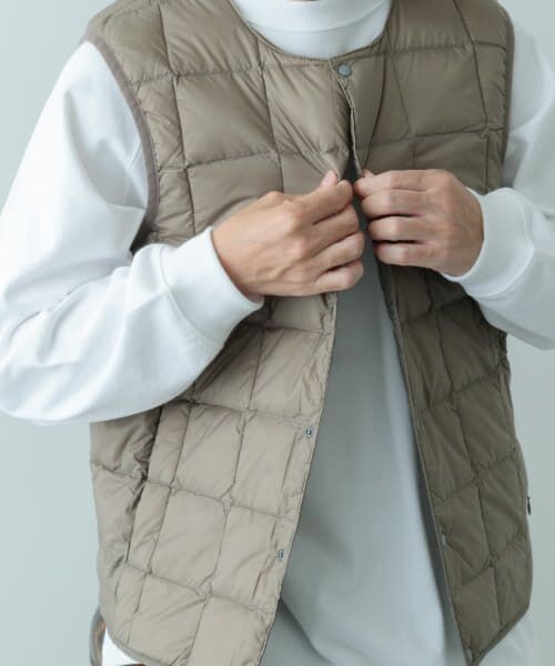 URBAN RESEARCH ITEMS / アーバンリサーチ アイテムズ ダウンジャケット・ベスト | TAION　Crew Neck Button Down Vest | 詳細20