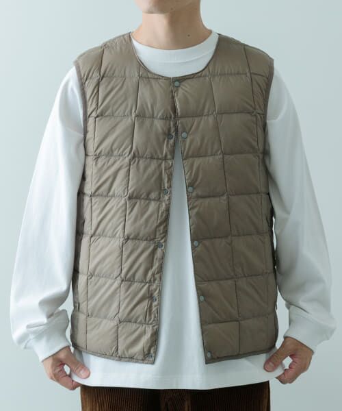 URBAN RESEARCH ITEMS / アーバンリサーチ アイテムズ ダウンジャケット・ベスト | TAION　Crew Neck Button Down Vest | 詳細21