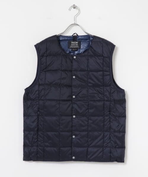 URBAN RESEARCH ITEMS / アーバンリサーチ アイテムズ ダウンジャケット・ベスト | TAION　Crew Neck Button Down Vest | 詳細26