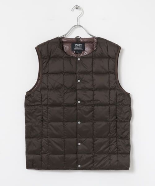 URBAN RESEARCH ITEMS / アーバンリサーチ アイテムズ ダウンジャケット・ベスト | TAION　Crew Neck Button Down Vest | 詳細28