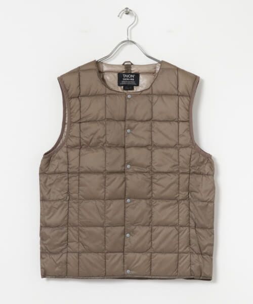 URBAN RESEARCH ITEMS / アーバンリサーチ アイテムズ ダウンジャケット・ベスト | TAION　Crew Neck Button Down Vest | 詳細29