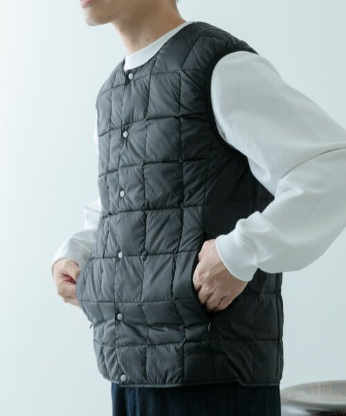 URBAN RESEARCH ITEMS / アーバンリサーチ アイテムズ ダウンジャケット・ベスト | TAION　Crew Neck Button Down Vest | 詳細3