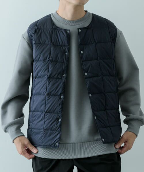 URBAN RESEARCH ITEMS / アーバンリサーチ アイテムズ ダウンジャケット・ベスト | TAION　Crew Neck Button Down Vest | 詳細6