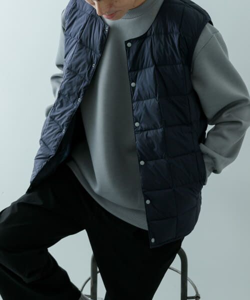 URBAN RESEARCH ITEMS / アーバンリサーチ アイテムズ ダウンジャケット・ベスト | TAION　Crew Neck Button Down Vest | 詳細8