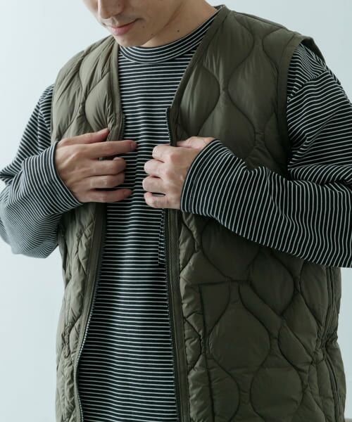 URBAN RESEARCH ITEMS / アーバンリサーチ アイテムズ ダウンジャケット・ベスト | TAION　Military Wzip Down Vest | 詳細10