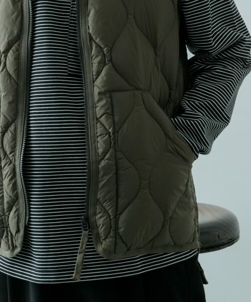 URBAN RESEARCH ITEMS / アーバンリサーチ アイテムズ ダウンジャケット・ベスト | TAION　Military Wzip Down Vest | 詳細11