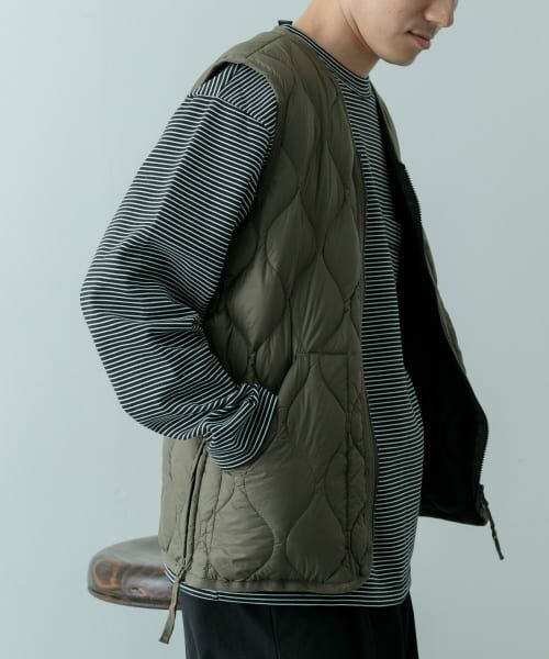 URBAN RESEARCH ITEMS / アーバンリサーチ アイテムズ ダウンジャケット・ベスト | TAION　Military Wzip Down Vest | 詳細13