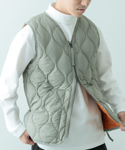 URBAN RESEARCH ITEMS / アーバンリサーチ アイテムズ ダウンジャケット・ベスト | TAION　Military Wzip Down Vest | 詳細16