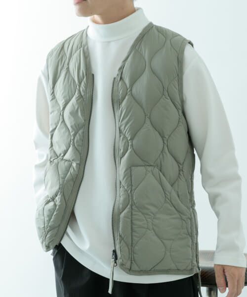 URBAN RESEARCH ITEMS / アーバンリサーチ アイテムズ ダウンジャケット・ベスト | TAION　Military Wzip Down Vest | 詳細17