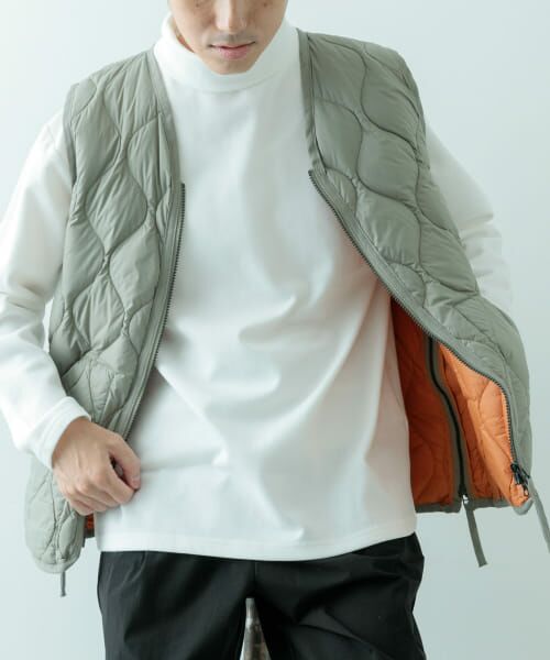 URBAN RESEARCH ITEMS / アーバンリサーチ アイテムズ ダウンジャケット・ベスト | TAION　Military Wzip Down Vest | 詳細18