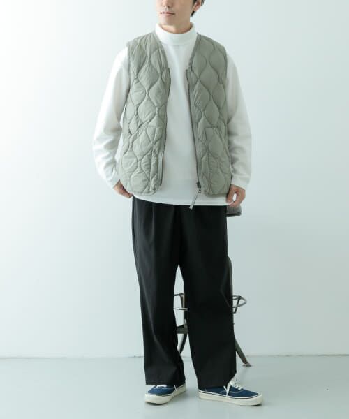 URBAN RESEARCH ITEMS / アーバンリサーチ アイテムズ ダウンジャケット・ベスト | TAION　Military Wzip Down Vest | 詳細21