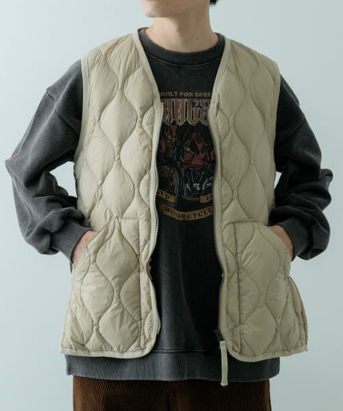 URBAN RESEARCH ITEMS / アーバンリサーチ アイテムズ ダウンジャケット・ベスト | TAION　Military Wzip Down Vest | 詳細24