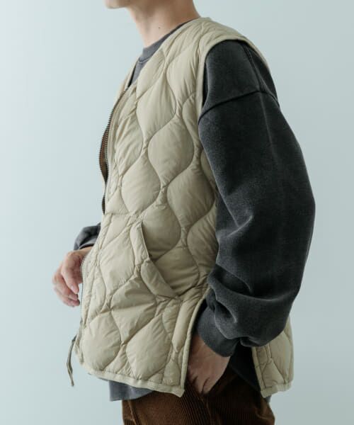 URBAN RESEARCH ITEMS / アーバンリサーチ アイテムズ ダウンジャケット・ベスト | TAION　Military Wzip Down Vest | 詳細25