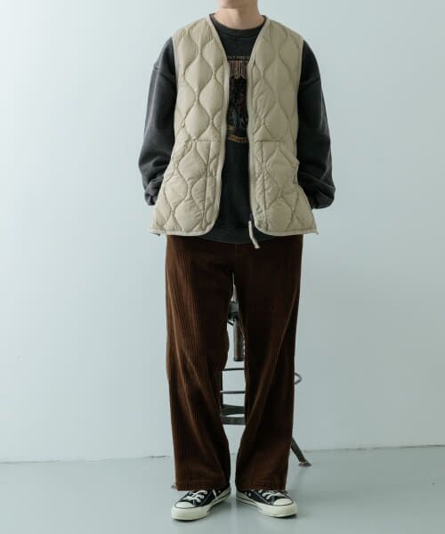 URBAN RESEARCH ITEMS / アーバンリサーチ アイテムズ ダウンジャケット・ベスト | TAION　Military Wzip Down Vest | 詳細27