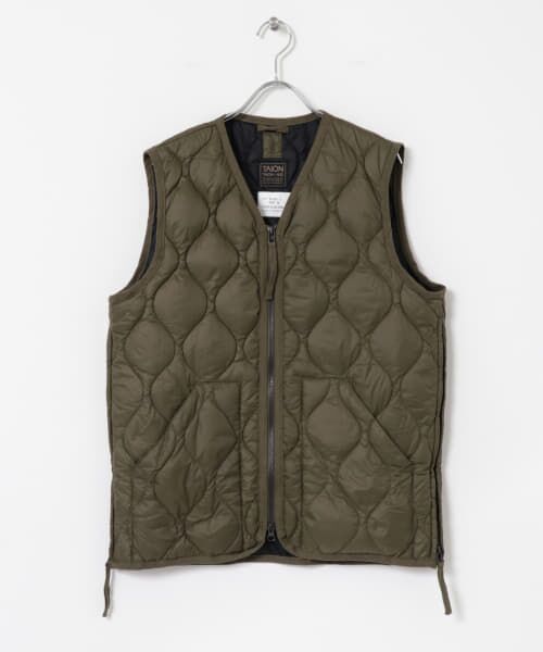 URBAN RESEARCH ITEMS / アーバンリサーチ アイテムズ ダウンジャケット・ベスト | TAION　Military Wzip Down Vest | 詳細30