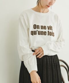 ロゴロングTシャツ