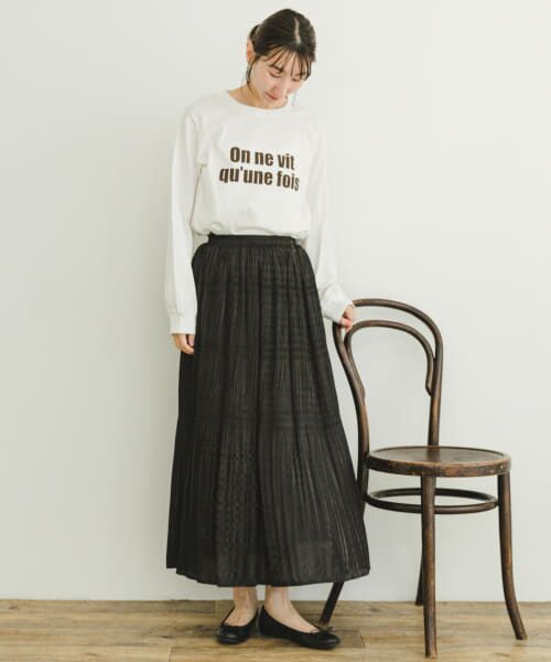 URBAN RESEARCH ITEMS / アーバンリサーチ アイテムズ Tシャツ | ロゴロングTシャツ | 詳細3