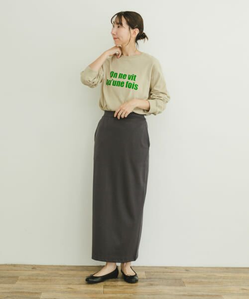 URBAN RESEARCH ITEMS / アーバンリサーチ アイテムズ Tシャツ | ロゴロングTシャツ | 詳細9