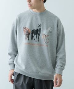 クルーネックスエット horse