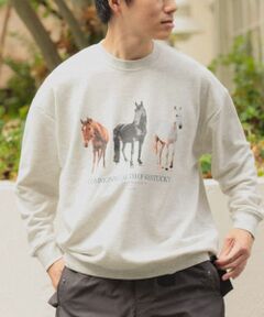 クルーネックスエット horse