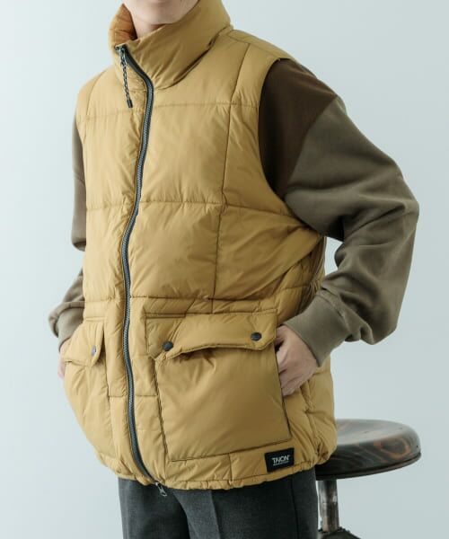 URBAN RESEARCH ITEMS / アーバンリサーチ アイテムズ ダウンジャケット・ベスト | TAION　Packable Volume Down Vest | 詳細7