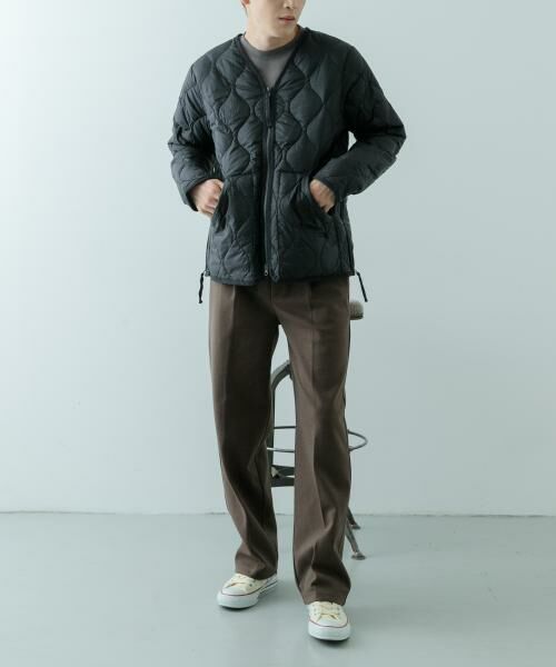 URBAN RESEARCH ITEMS / アーバンリサーチ アイテムズ ダウンジャケット・ベスト | TAION　MILITARY Wzip V-NECK DOWN JACKET | 詳細12