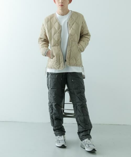 URBAN RESEARCH ITEMS / アーバンリサーチ アイテムズ ダウンジャケット・ベスト | TAION　MILITARY Wzip V-NECK DOWN JACKET | 詳細4