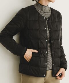 TAION　CREW NECK BUTTON DOWN JACKET