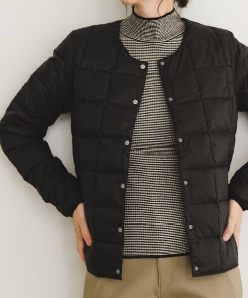 URBAN RESEARCH ITEMS / アーバンリサーチ アイテムズ ダウンジャケット・ベスト | TAION　CREW NECK BUTTON DOWN JACKET | 詳細1