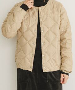 TAION　CREW NECK DOWN JACKET