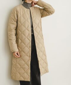 TAION　CREW NECK LONG DOWN COAT