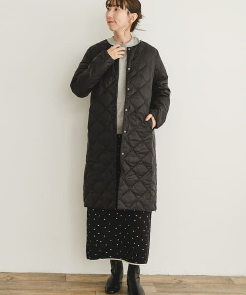 URBAN RESEARCH ITEMS / アーバンリサーチ アイテムズ ダウンジャケット・ベスト | TAION　CREW NECK LONG DOWN COAT | 詳細3