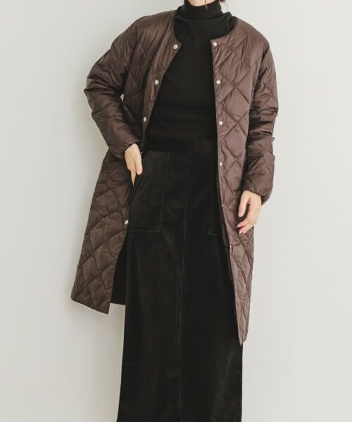 URBAN RESEARCH ITEMS / アーバンリサーチ アイテムズ ダウンジャケット・ベスト | TAION　CREW NECK LONG DOWN COAT | 詳細4